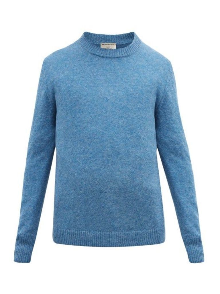 Éditions M.r - Jack Crew-neck Wool Sweater - Mens - Blue