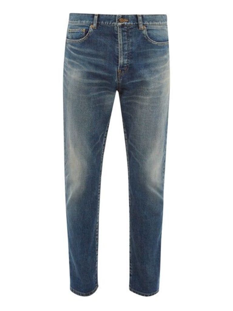 Saint Laurent - Straight-leg Jeans - Mens - Blue