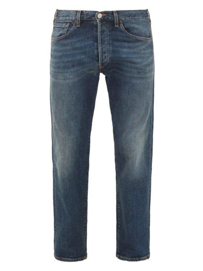 Jeanerica Jeans & Co. - Cm002 Cotton-blend Straight-leg Jeans - Mens - Blue