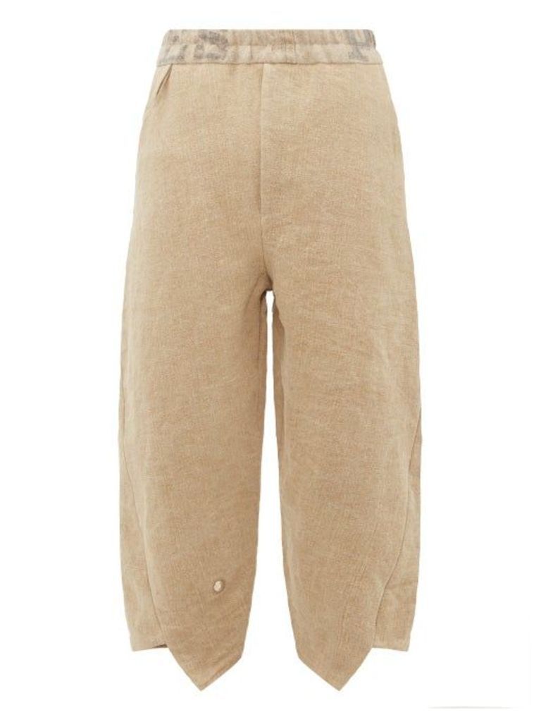 By Walid - Artem Canvas Trousers - Mens - Cream