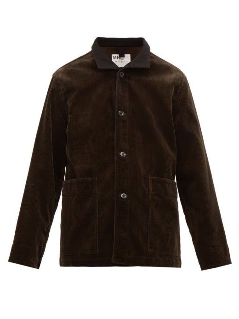 Mhl By Margaret Howell - Heavyweight Corduroy Jacket - Mens - Brown