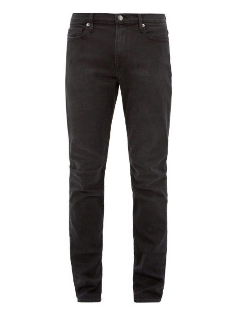 Frame - L'homme Athletic Cotton-blend Jeans - Mens - Black