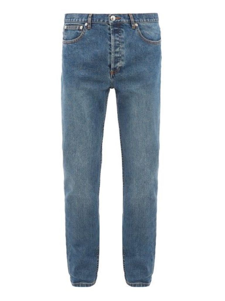 A.p.c. - Petit New Standard Slim Leg Jeans - Mens - Indigo
