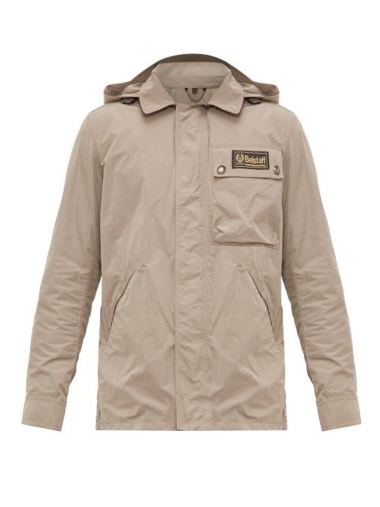 Belstaff - Weekender Hooded Waterproof Shell Jacket - Mens - Beige
