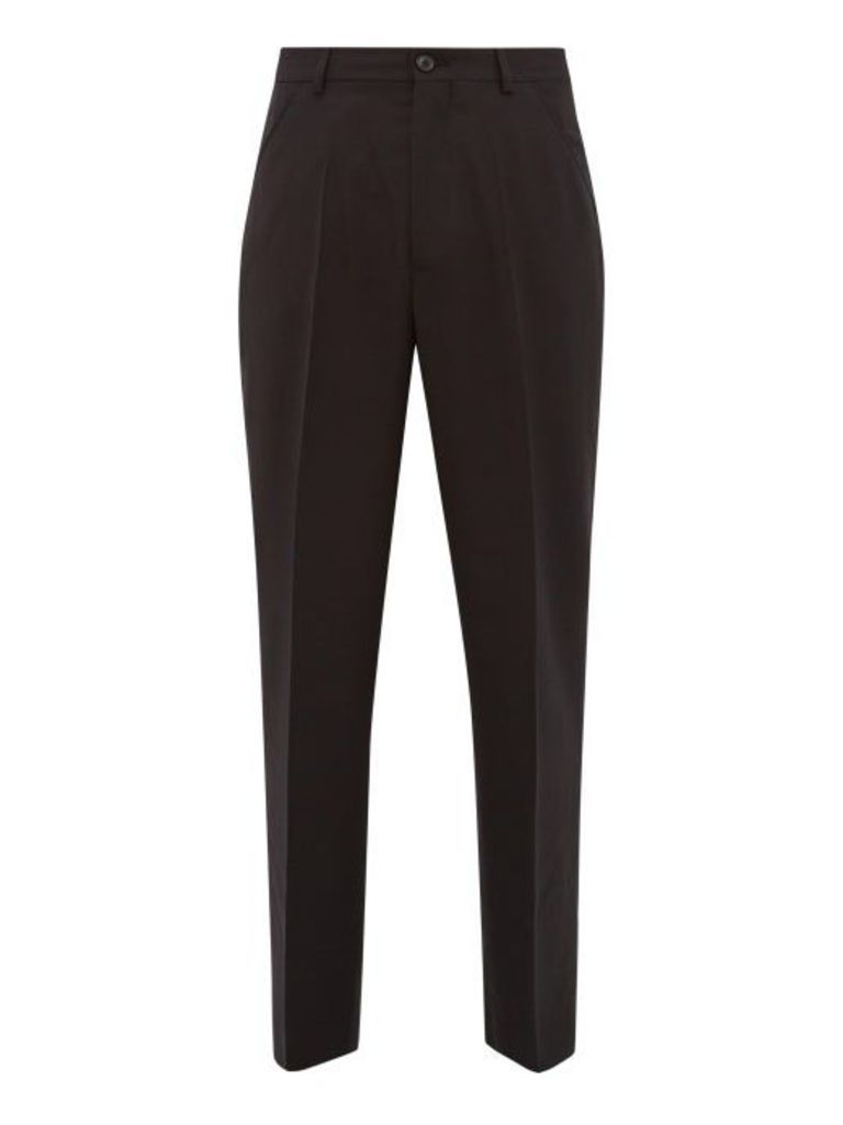Our Legacy - Chino 22 Wool Trousers - Mens - Black