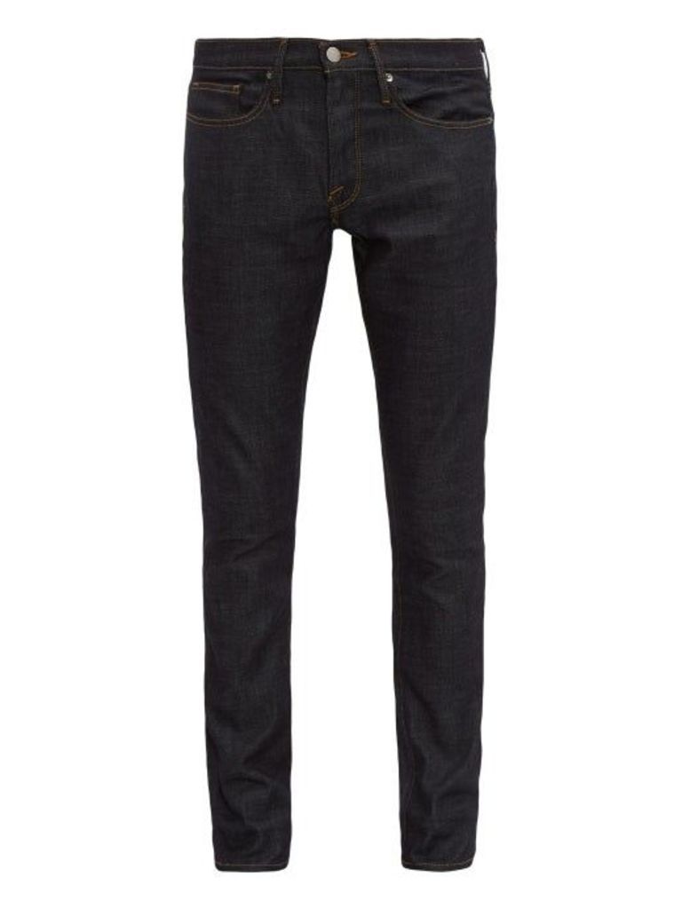 Frame - L'homme Cotton-blend Slim-leg Jeans - Mens - Blue