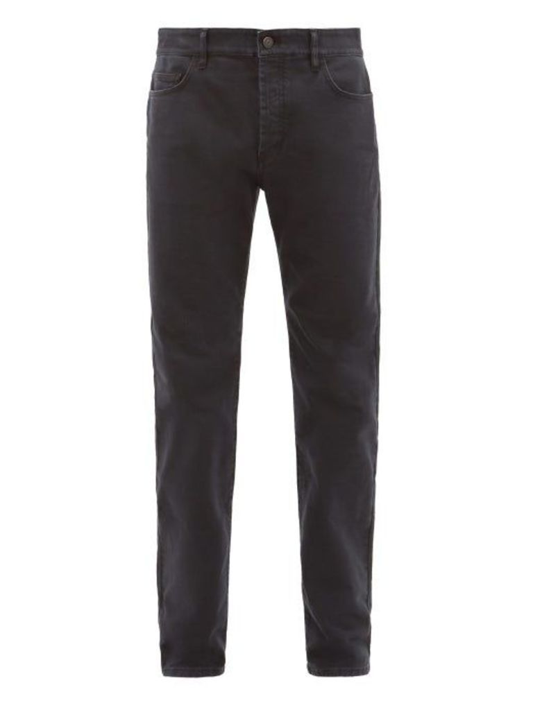 The Row - Irwin Slim Fit Faded Jeans - Mens - Black