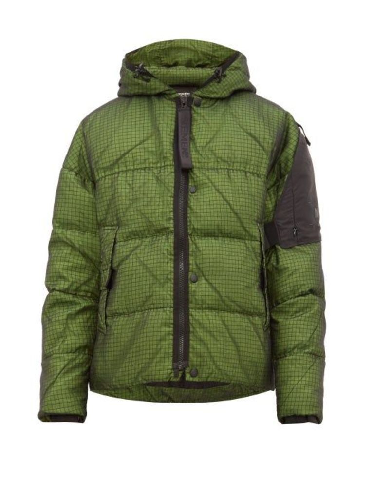 Nemen - Loomit Hooded Quilted-down Jacket - Mens - Green