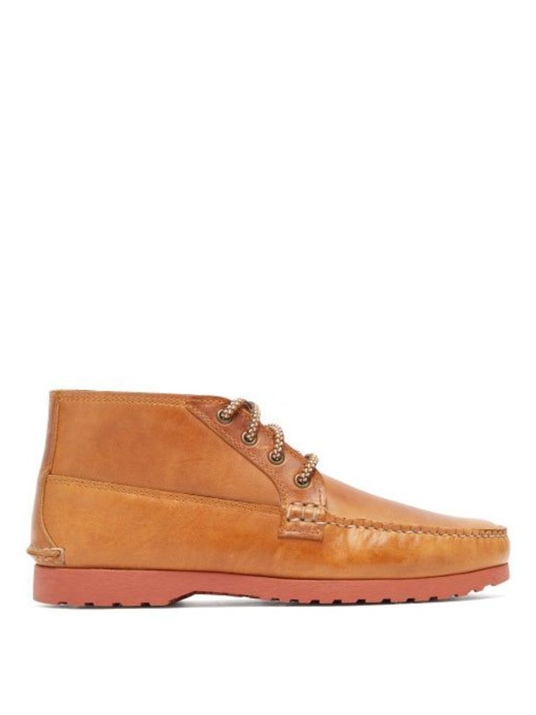 Quoddy - Telos Chukka Leather Desert Boots - Mens - Brown