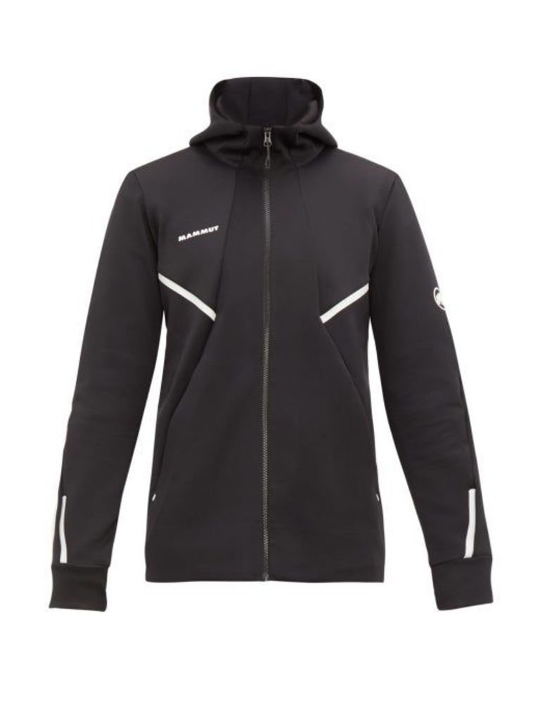 Mammut Delta X - Avers Hooded Technical-jersey Jacket - Mens - Black