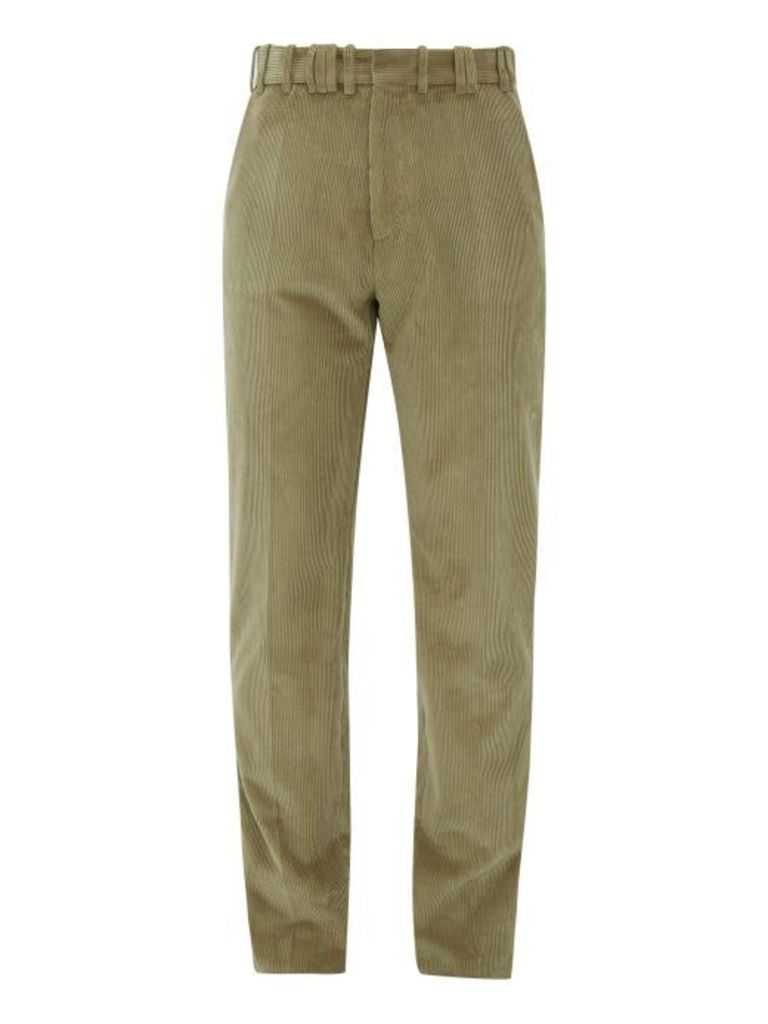 Y/Project - Corduroy Cotton Trousers - Mens - Beige