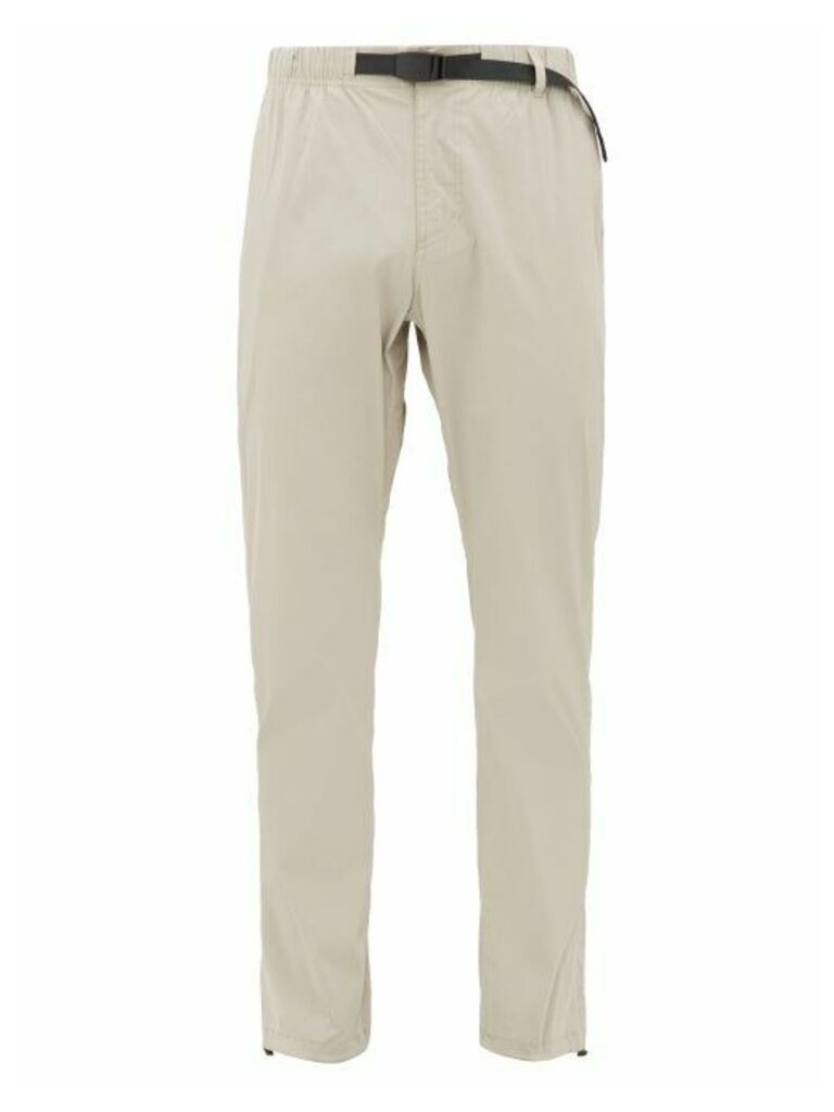 Gramicci - Whitney Stretch-cordura Belted Trousers - Mens - Beige
