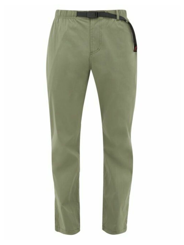 Gramicci - Whitney Stretch-cordura Belted Trousers - Mens - Green