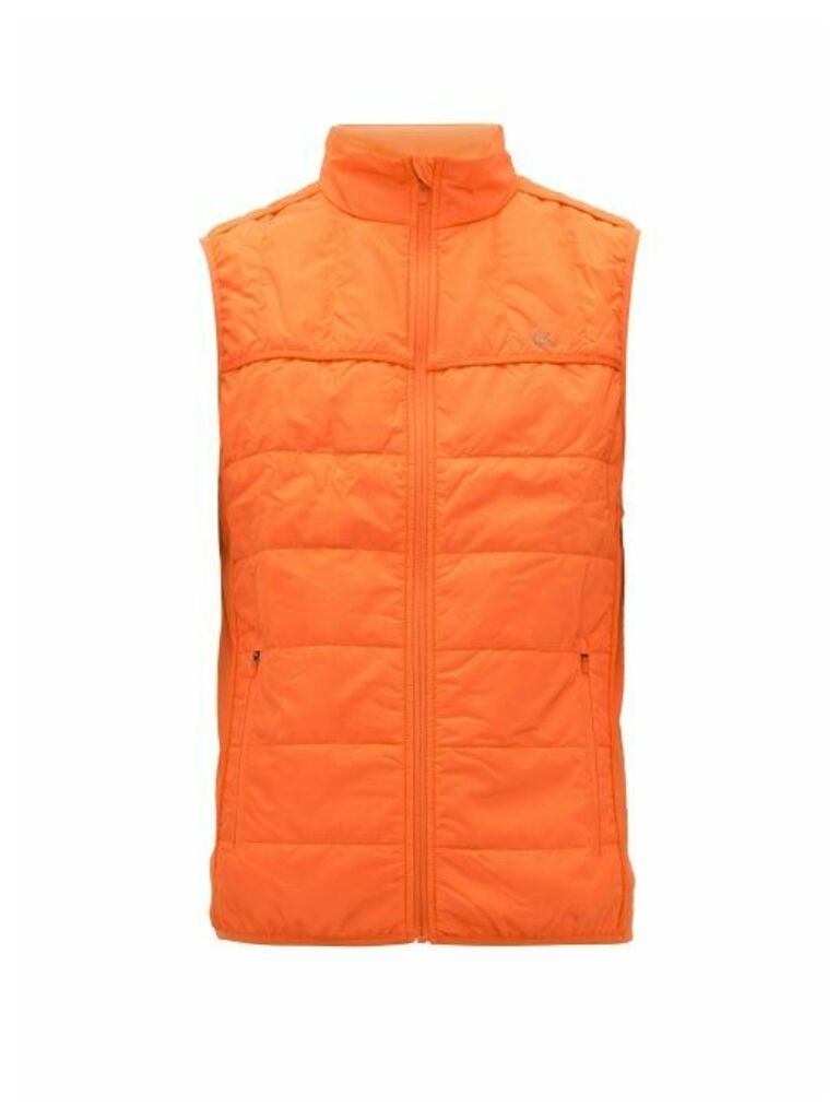 Calvin Klein Performance - Quilted Technical Gilet - Mens - Orange