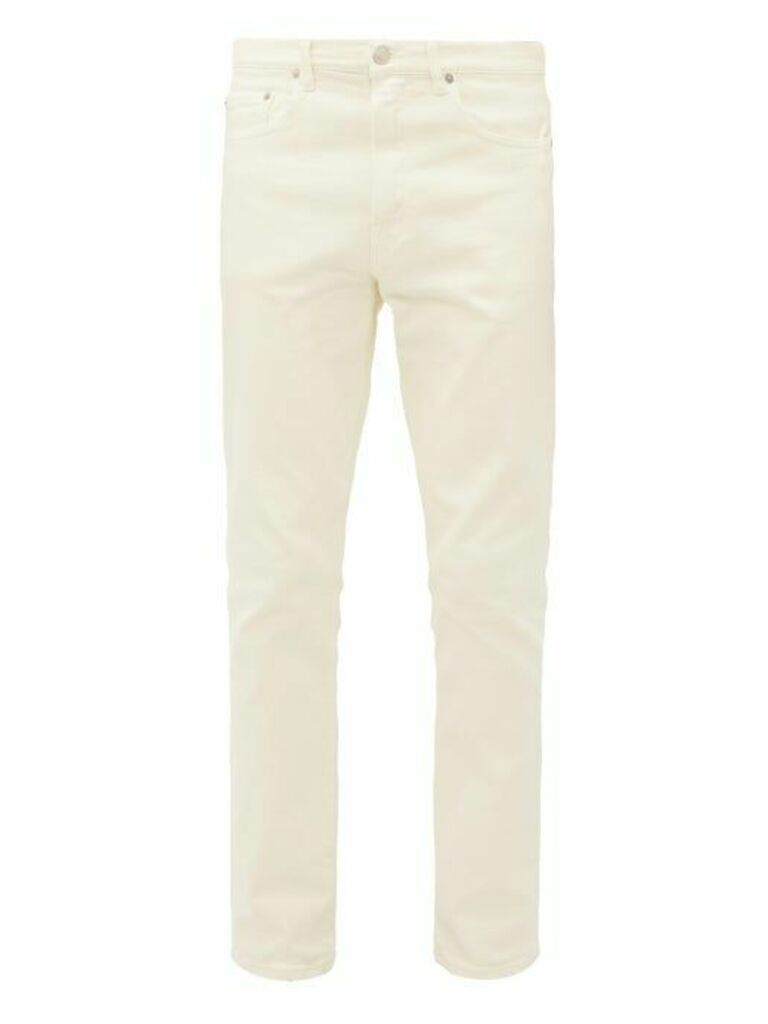 Jeanerica Jeans & Co. - Tm005 Cotton-blend Tapered-leg Jeans - Mens - Cream