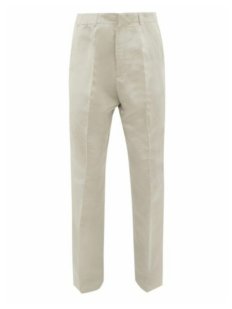 Our Legacy - Borrowed Linen-blend Trousers - Mens - White