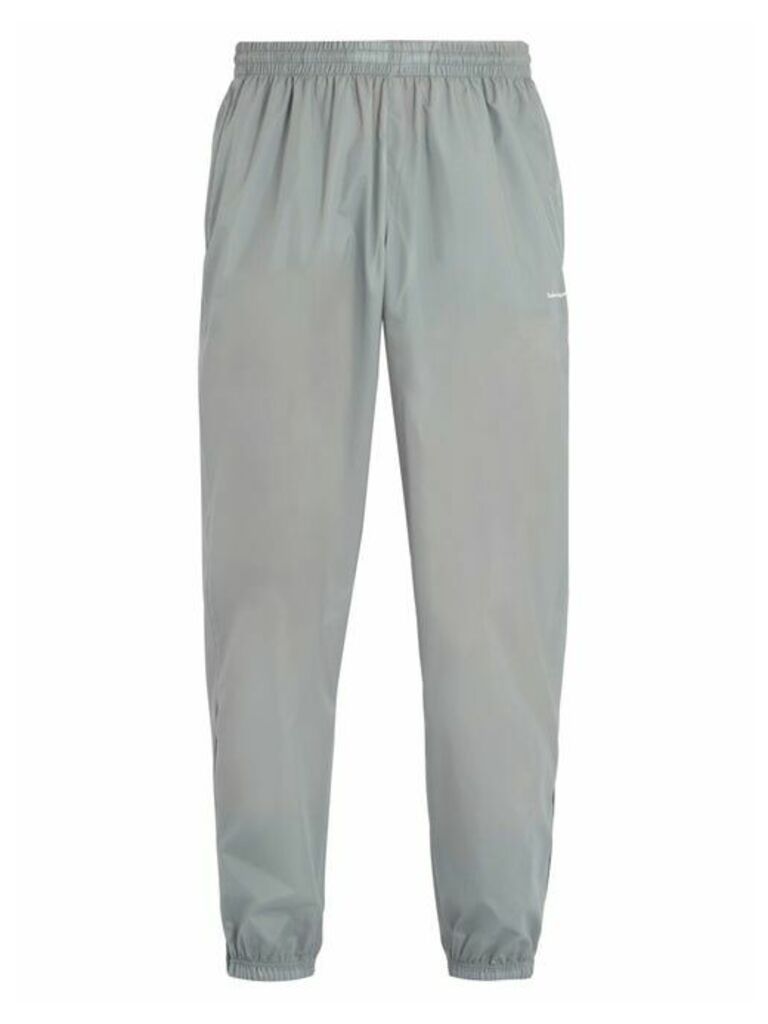 Balenciaga - Logo-print Technical Track Pants - Mens - Grey