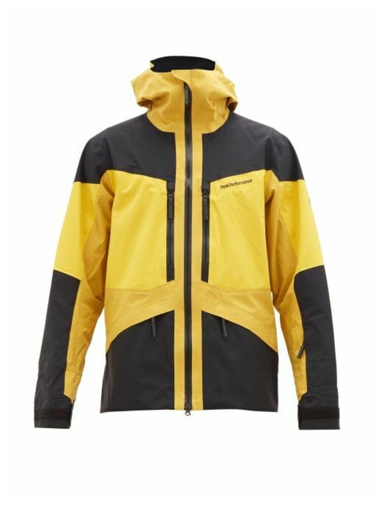 Peak Performance - Gravity Technical Ski Jacket - Mens - Yellow Multi