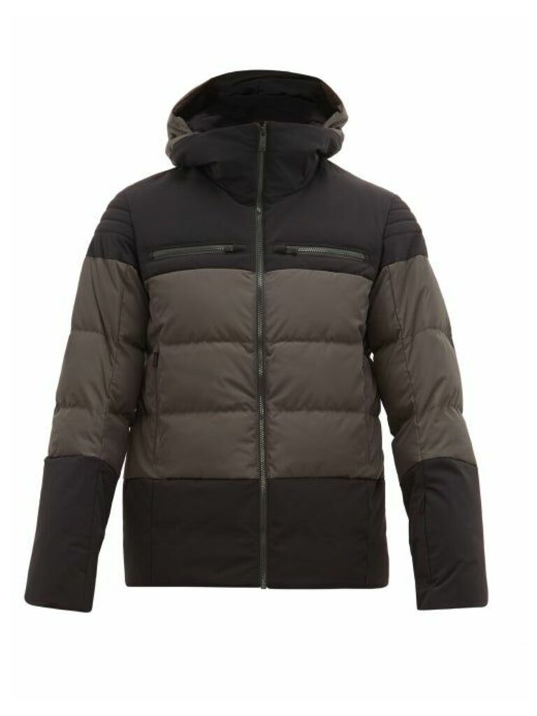 Fusalp - Lauzon Soft-shell Down-filled Jacket - Mens - Black Grey