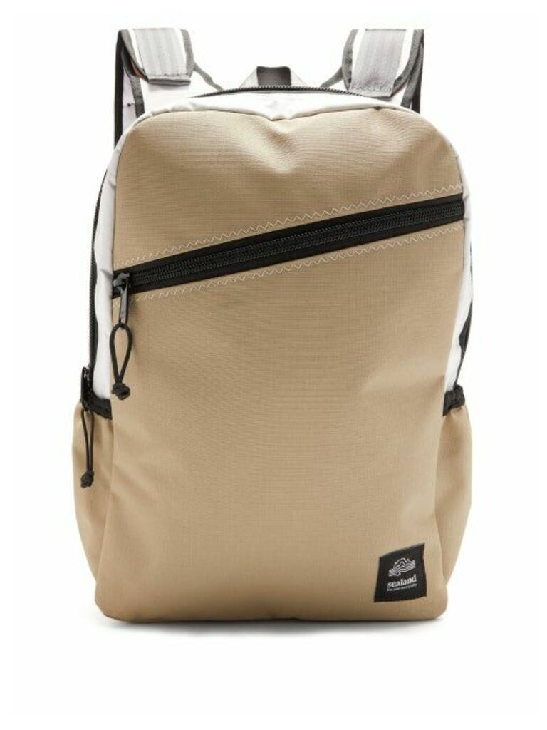 Sealand - Jolla Upcycled-canvas Backpack - Mens - Beige