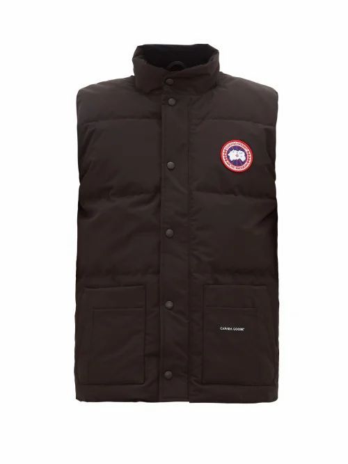 Freestyle Quilted-down Gilet - Mens - Black