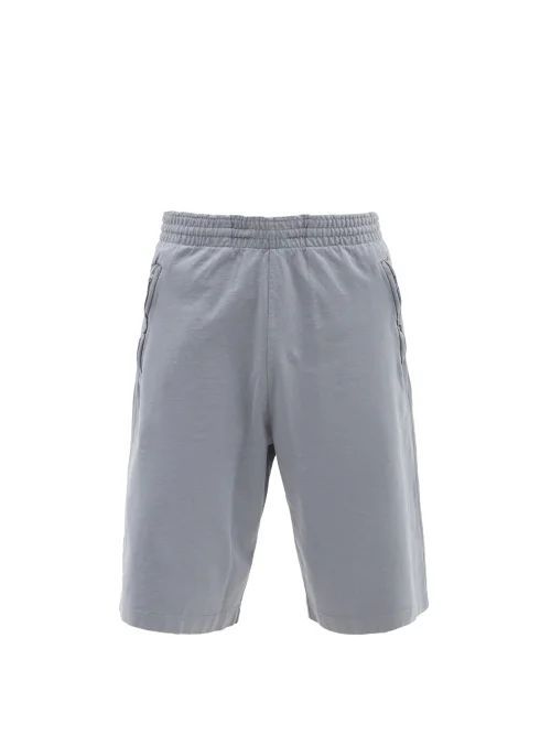 Frenemi Cotton-jersey Shorts - Mens - Grey