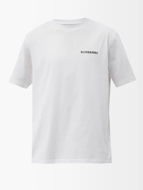 Mac Logo-print Cotton-jersey T-shirt - Mens - White