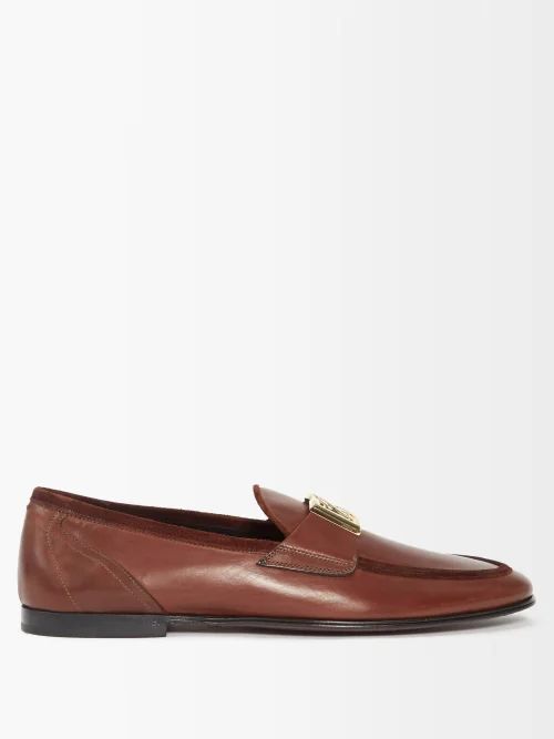 D & g Leather Loafers - Mens - Brown