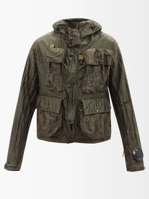 Kan-d 500 Miglia Hooded Nylon Jacket - Mens - Green
