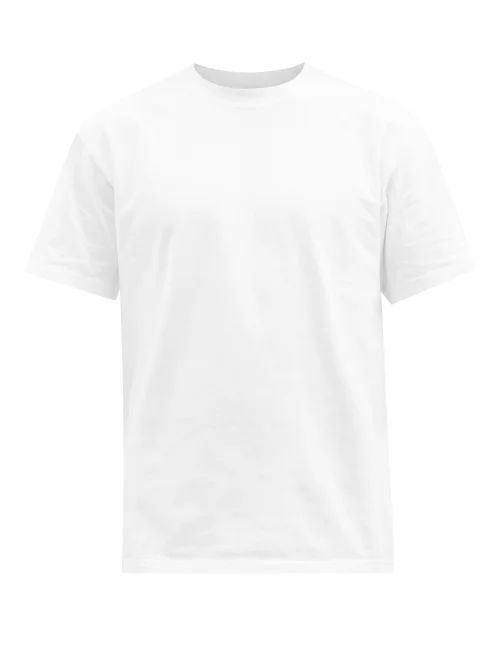 Recycled & Organic Cotton-blend Cotton T-shirt - Mens - White
