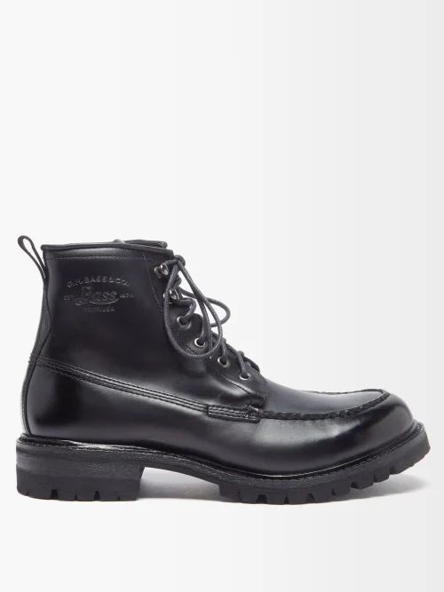 Scout Mid Leather Boots - Mens - Black