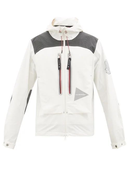 1952 - Itabashi Logo-print Zipped Hooded Jacket - Mens - White