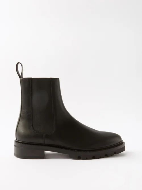 Ecstacy Leather Chelsea Boots - Mens - Black