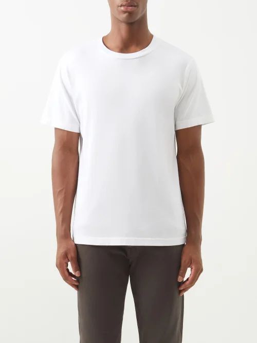 Everyday Cotton-jersey T-shirt - Mens - White