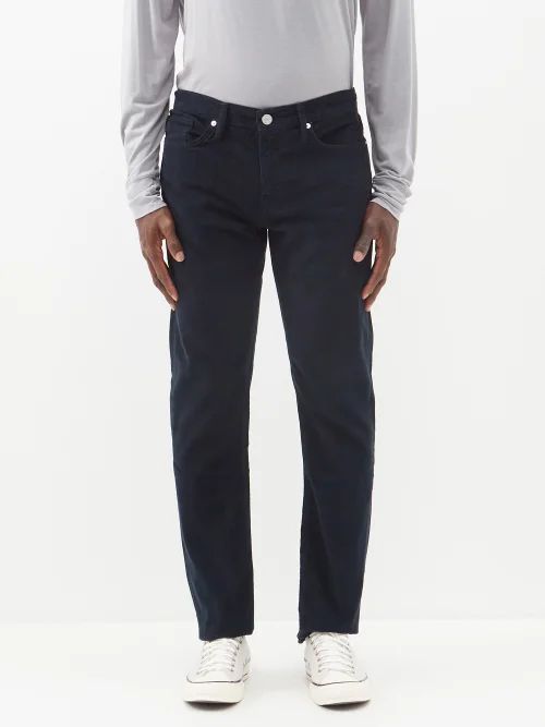 L'homme Corduroy Slim-leg Jeans - Mens - Navy