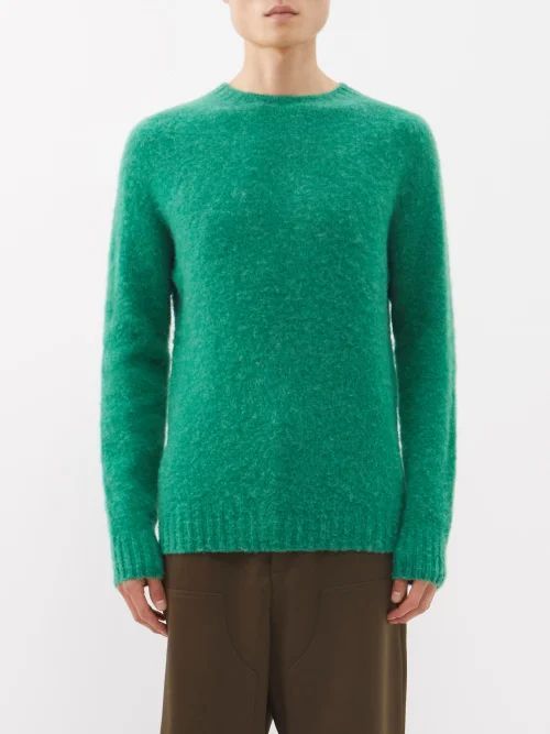 Birth Of The Cool Wool Sweater - Mens - Green