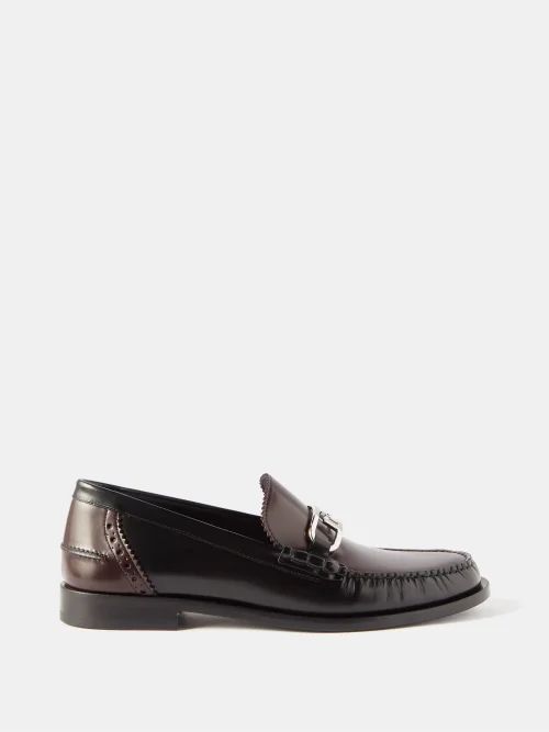 O'lock Leather Loafers - Mens - Burgundy