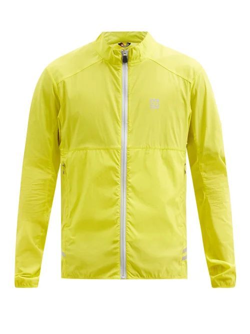 66 North - Kársnes Zipped Lightweight Waterproof Jacket - Mens - Yellow