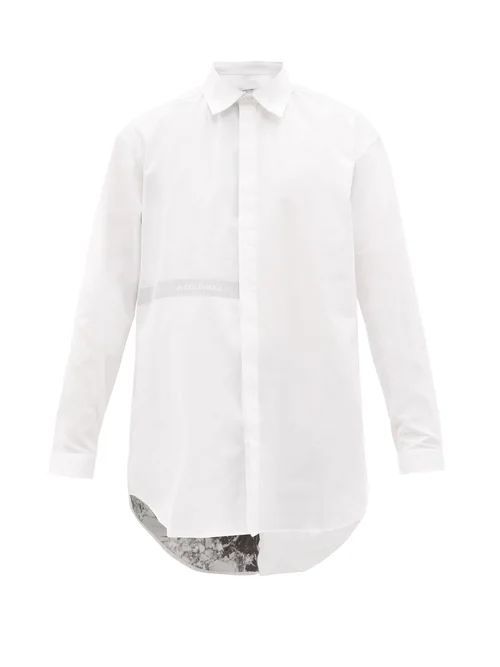 A-Cold-Wall* - Calcite Cotton-poplin Shirt - Mens - White