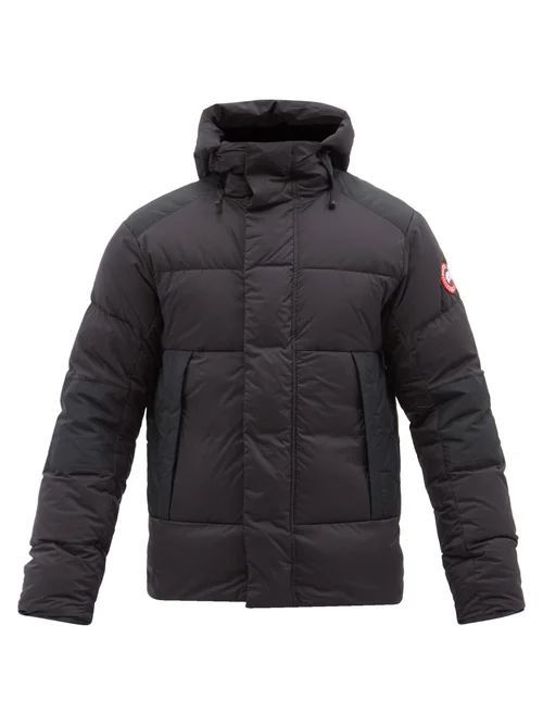 Armstrong Quilted Down Jacket - Mens - Black