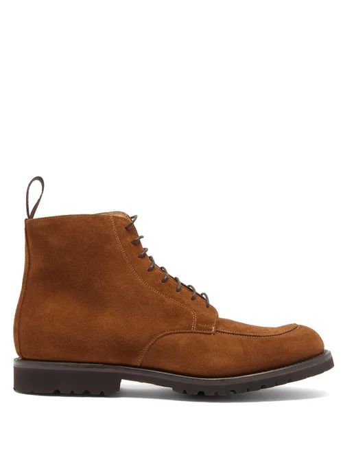 Cheaney - Richmond Suede Boots - Mens - Tan