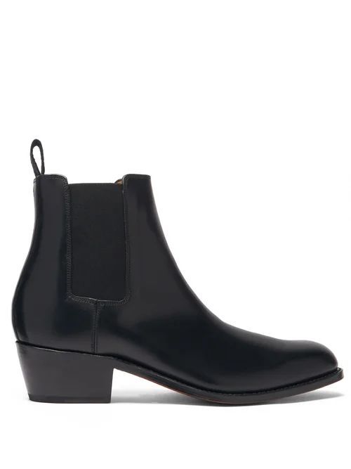 Grenson - Marco Leather Chelsea Boots - Mens - Black