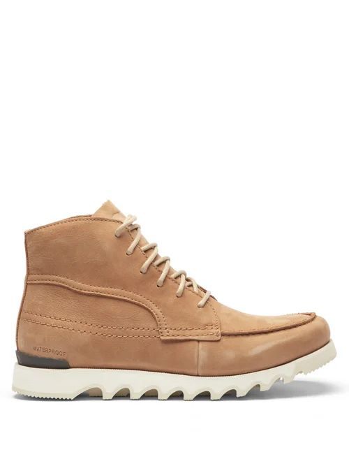 Sorel - Kezar Moc Leather Boots - Mens - Tan