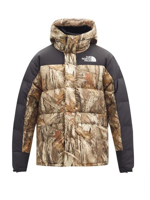 The North Face - Himalayan Printed Quilted Down Jacket - Mens - Brown