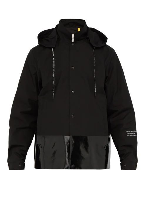Ska Hooded Cotton-shell Jacket - Mens - Black