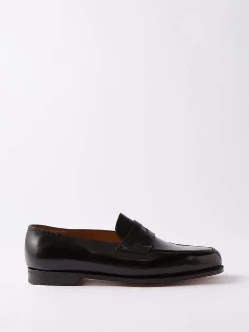 Lopez Leather Loafers - Mens - Black