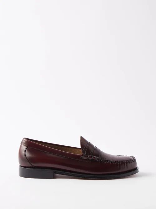 Weejuns Heritage Larson Leather Loafers - Mens - Wine
