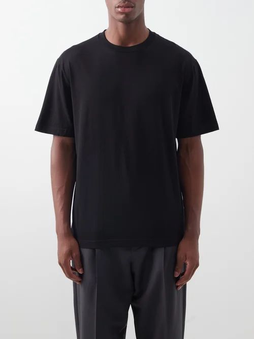 Errigal Organic-cotton Jersey T-shirt - Mens - Black