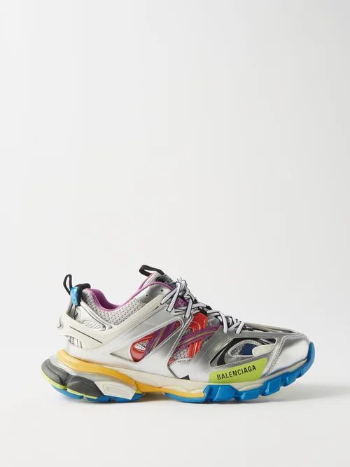 Track Panelled Trainers - Mens - Multi