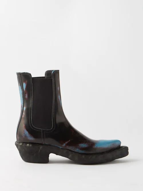 Venga Leather Chelsea Boots - Mens - Black